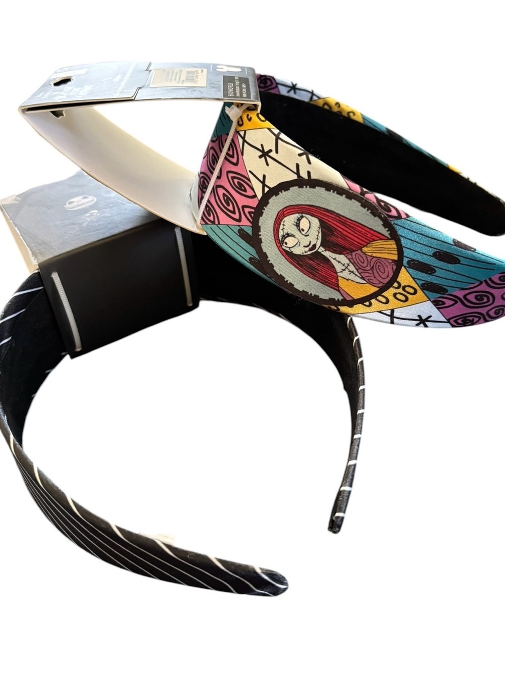 Disney Nightmare Before Christmas Lot 2 Headbands Jack & Sally One size NWT